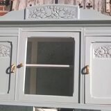 1930s sideboard/china cabinet. - Vintage sideboards and buffets