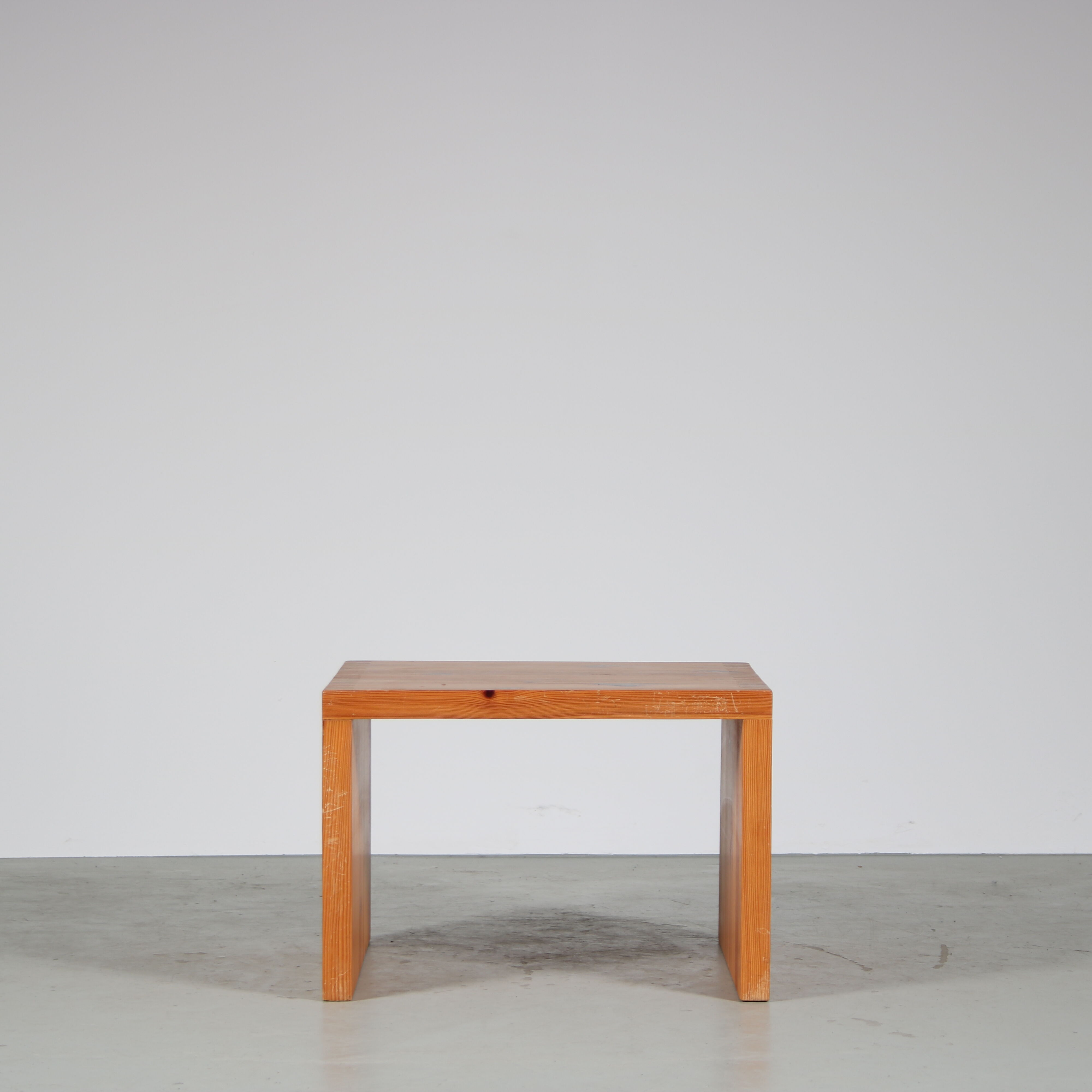 1960s Ate van Apeldoorn bench or coffee table for Houtwerk Hattem, Netherlands