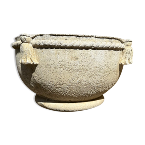 Pot jardinière en pierre