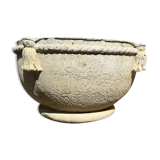 Stone planter pot