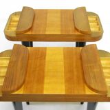 Two Paldao Line Art Deco End Tables By Gilbert Rohde For Herman Miller, C 1940