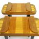 Two Paldao Line Art Deco End Tables By Gilbert Rohde For Herman Miller, C 1940