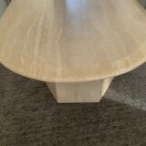 Travertine coffee table from the 70s
