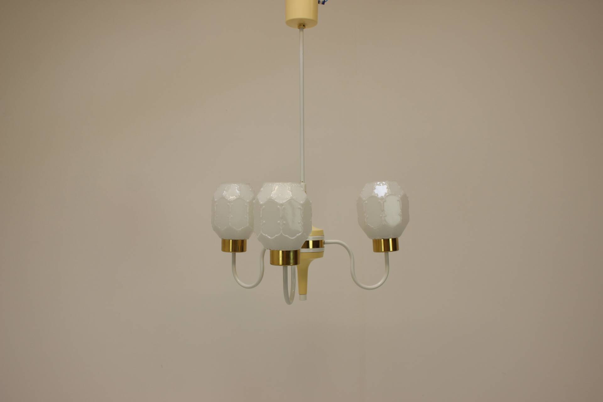 Mid-Century Chandelier by Instala Jilove U Decina, 1970's, Czechoslovakia