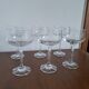 6 Diana Bohemian Crystal Champagne Glasses