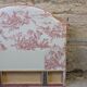 Headboard in toile de Jouy