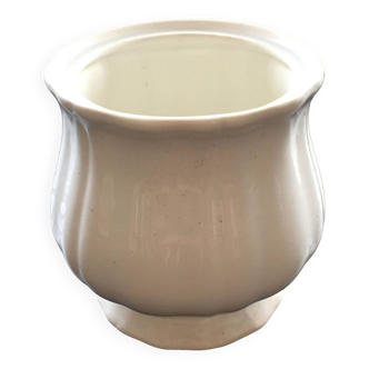 White Gien pot