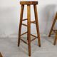 4 tabourets de bar brutaliste