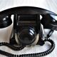 Bakelite dial PTT phone with 1960s vintage earpiece