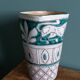Sgraffito vase signed Nuovo Rinascimento, Fratelli Fanciullacci, Italy