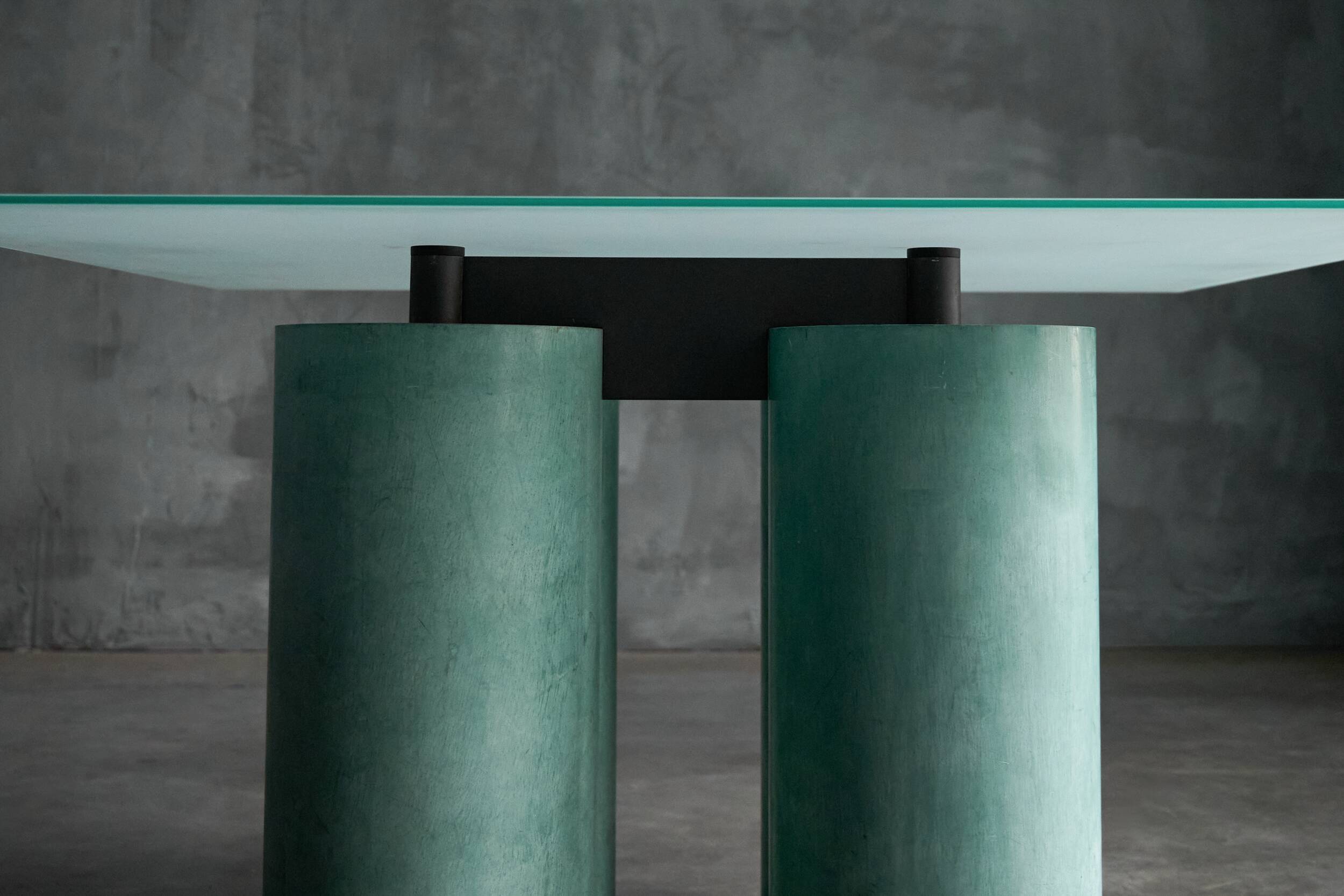 Serenissimo dining table by Lella & Massimo Vignelli for Acerbis, Italy, 1970s