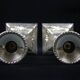 Pair of Neoclassical Victorian Silver Plated Candlesticks