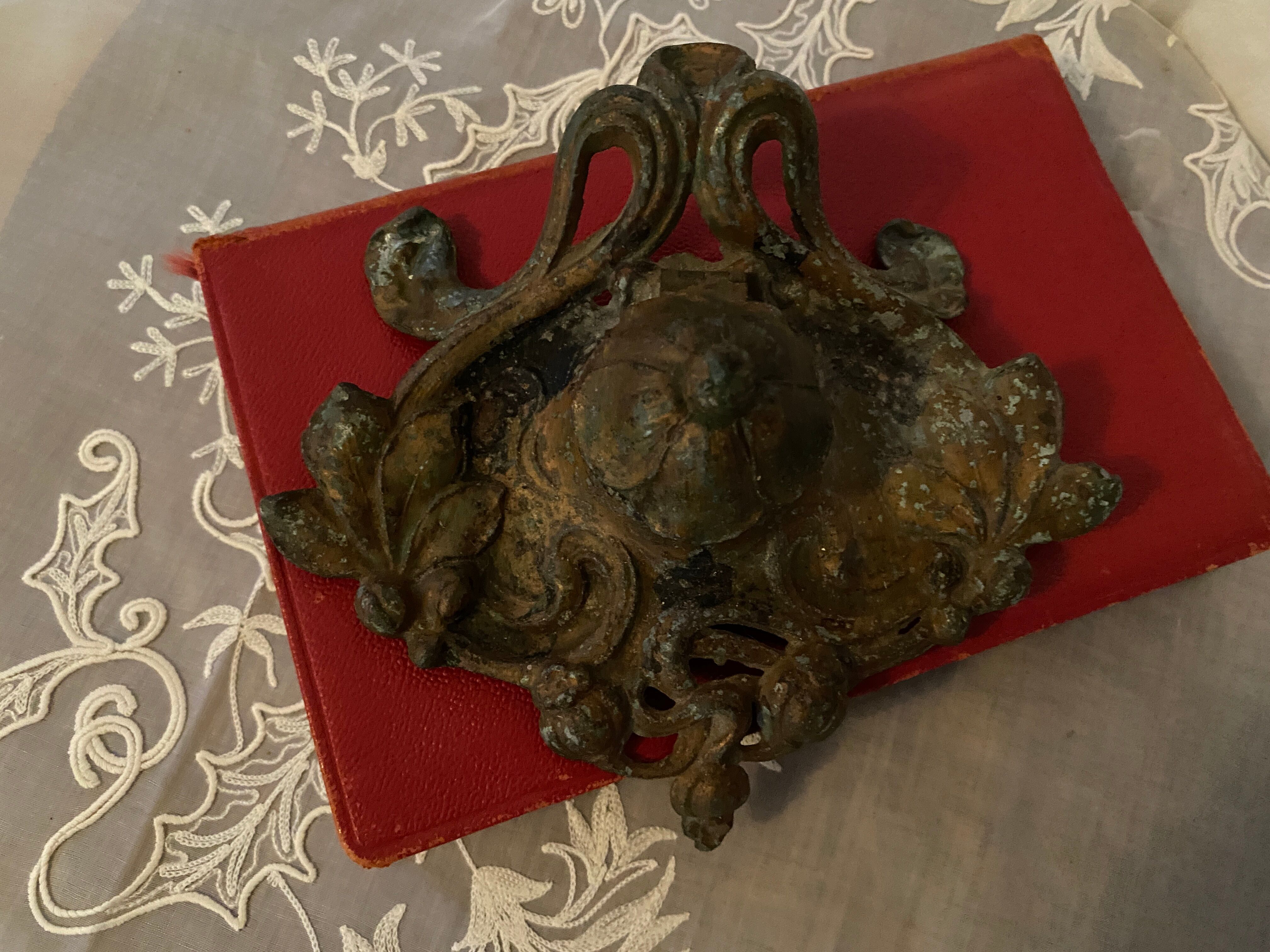 Old ink metal "Art Nouveau"