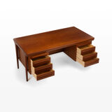 Freestanding Writing Desk by Ib Kofod Larsen for Faarup Møbelfabrik, Denmark 60s