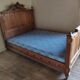 Ancient bed with medallion