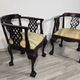 Chippendale style chairs