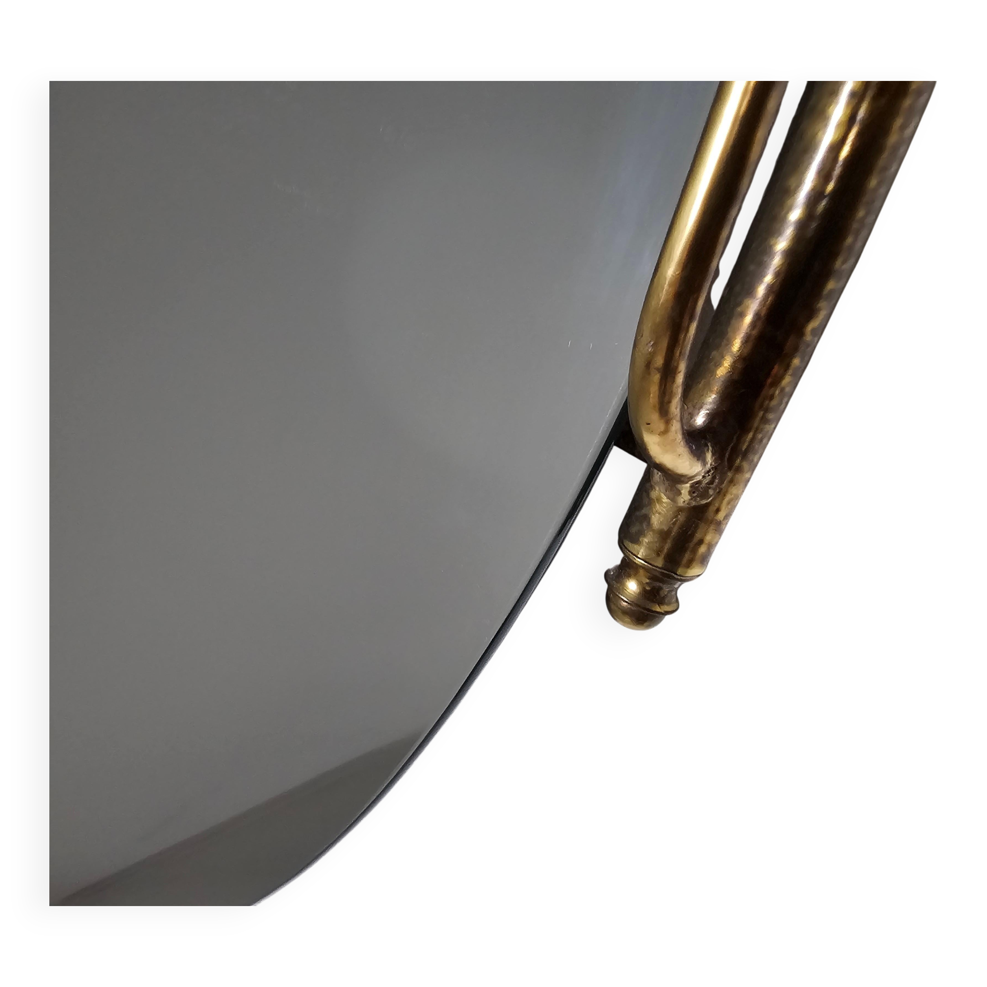 Large modern Italian wall mirror from the mid-20th century.