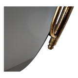 Large modern Italian wall mirror from the mid-20th century.