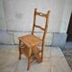 Chaise escabeau ancienne