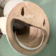 Ceramic hand wall lamp
