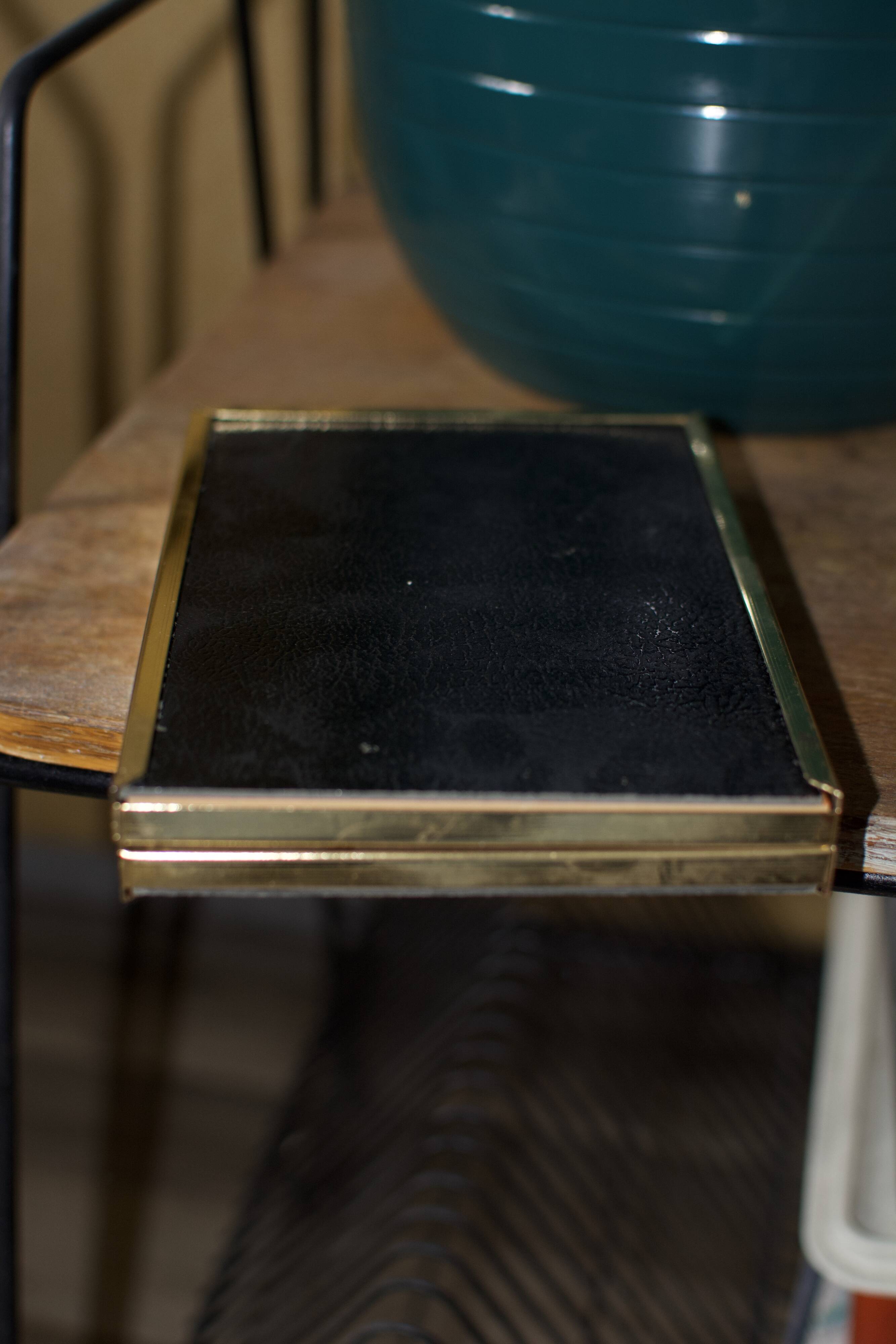 Foldable vintage gold photo frames