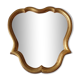 Wall mirror gilded wood