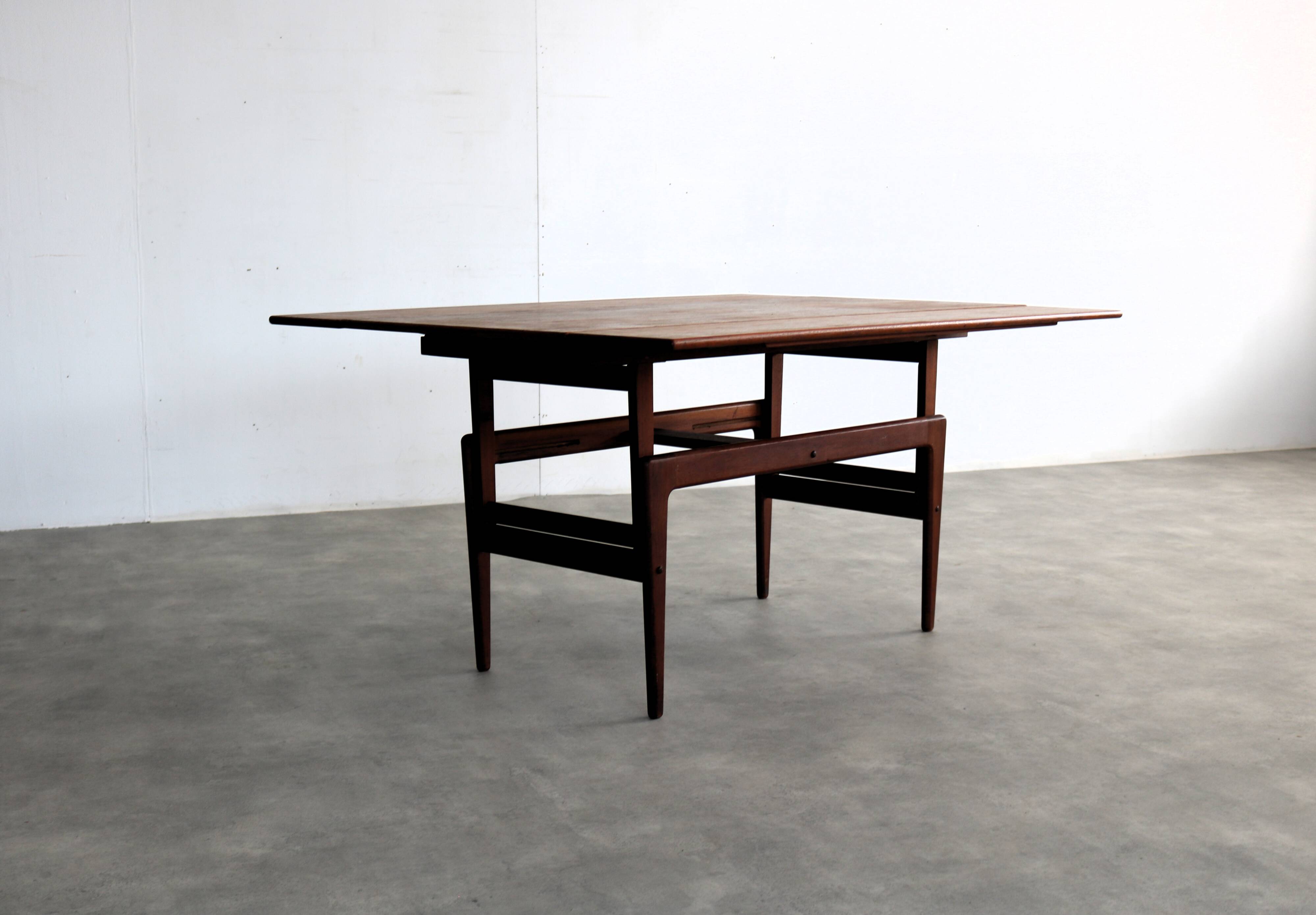 vintage coffee table | dining table | 1960s | Kai Kristiansen | Elevator