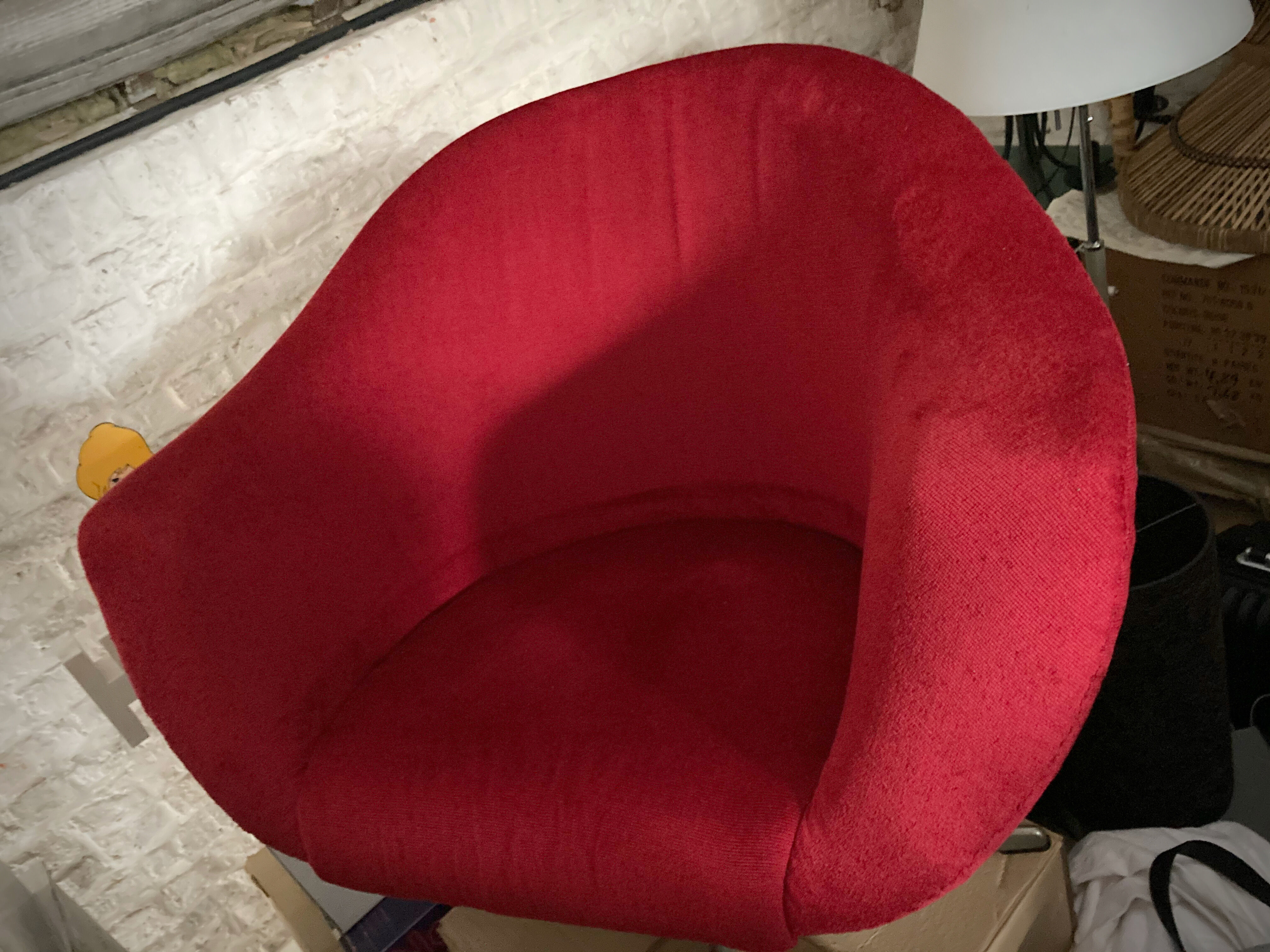 Fauteuil coquille vintage 1960