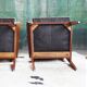 Paire de fauteuils Giacomo Buzzitta en noyer par Stow Davis