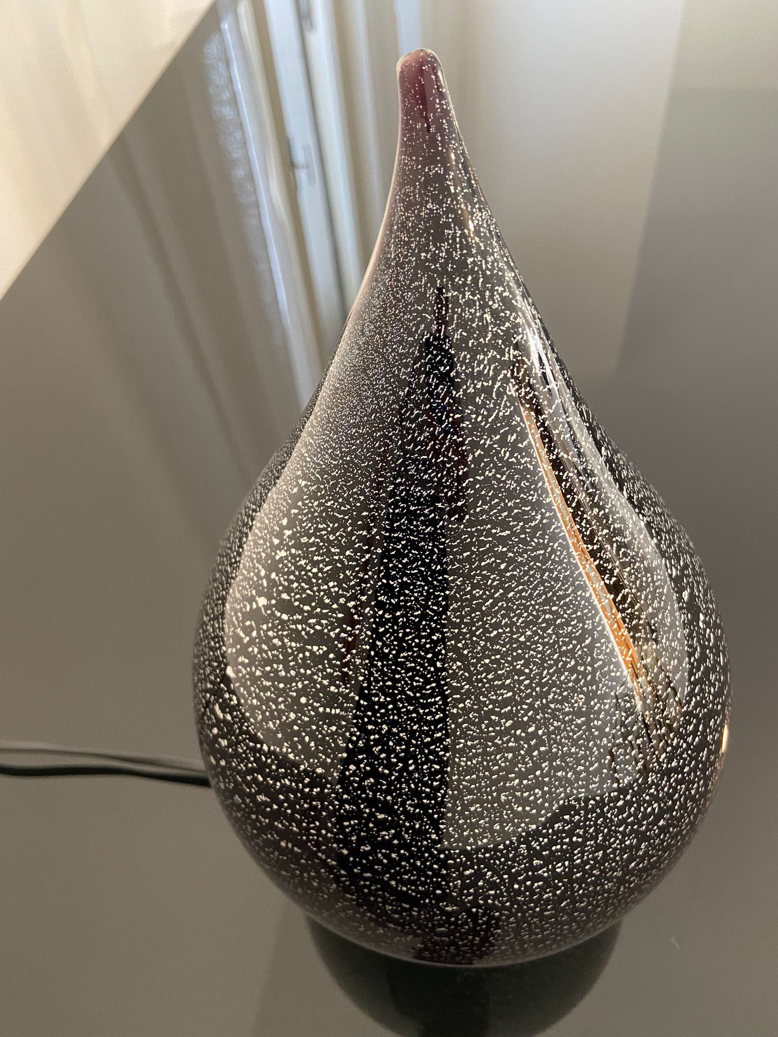 Penguin lamp in Murano glass, Italy, 80s