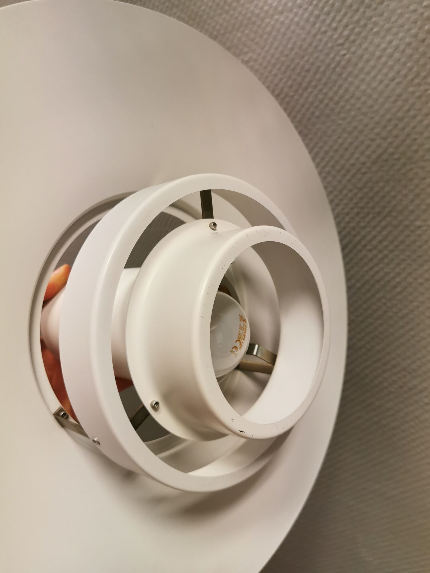 Hanging lamp, model Falcon, designed by Andreas Hansen in 1969, for Fog & Mørup Denmark