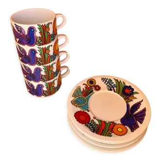 Coffee service "Acapulco" Villeroy and Boch 1970