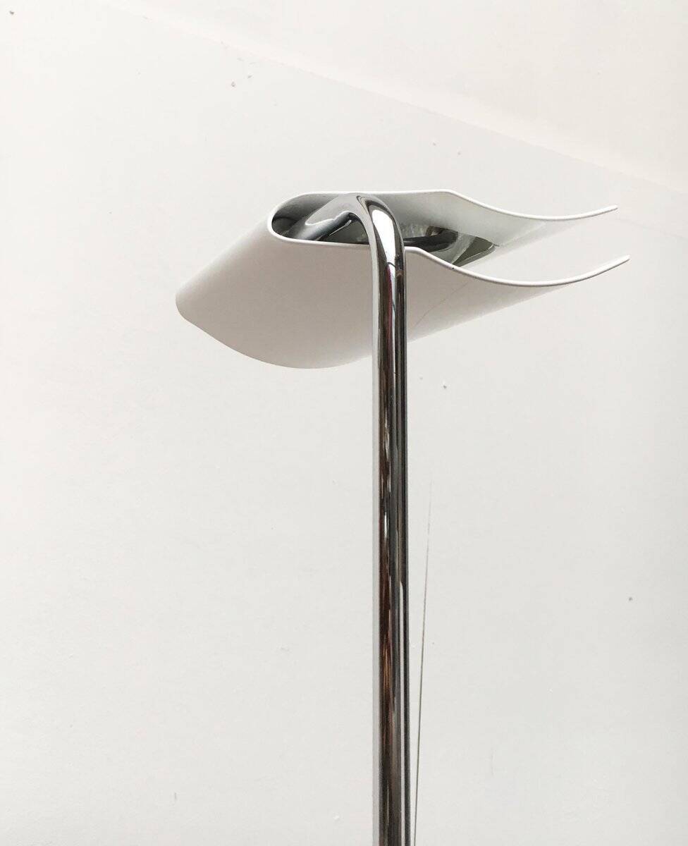 Vintage italian table lamps tegola by bruno gecchelin for blu italia, set of 2