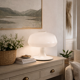 "Mushroom" lamp by Miguel Milá for Tramo