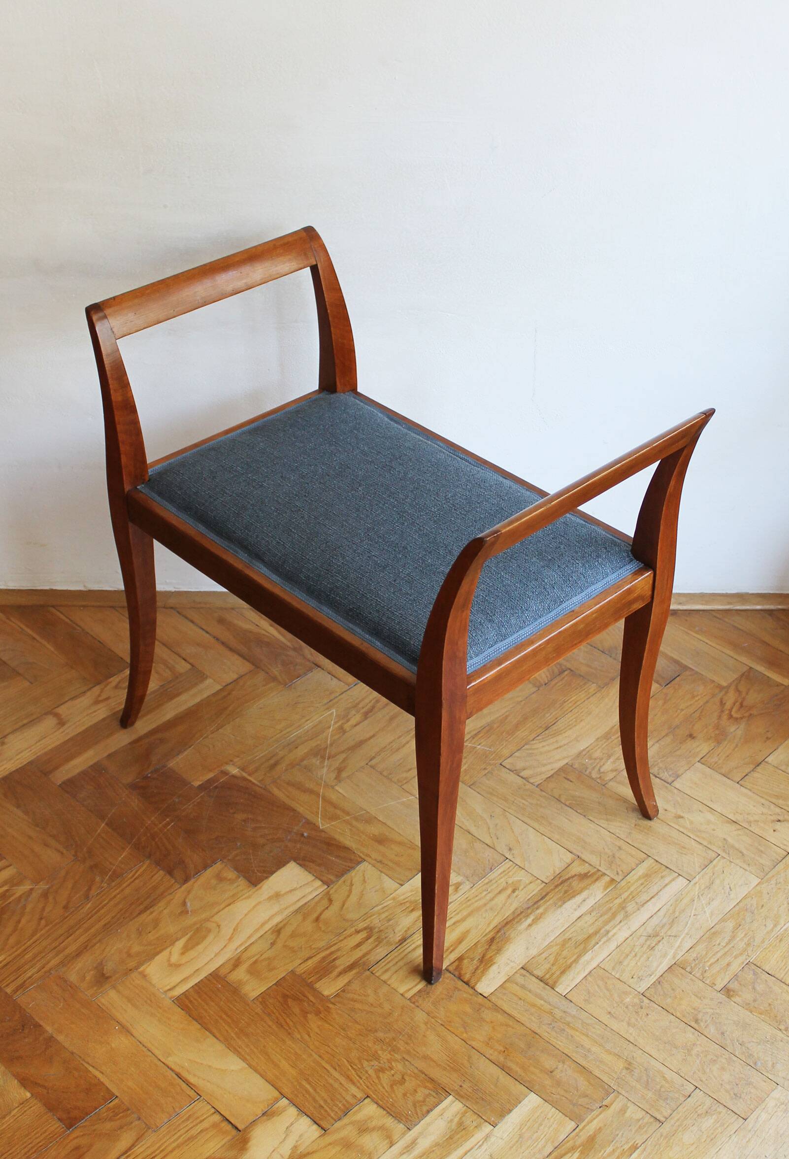 Elegant Art Deco Piano Seat/Tabouret, Europe, 1920s
