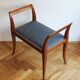 Elegant Art Deco Piano Seat/Tabouret, Europe, 1920s