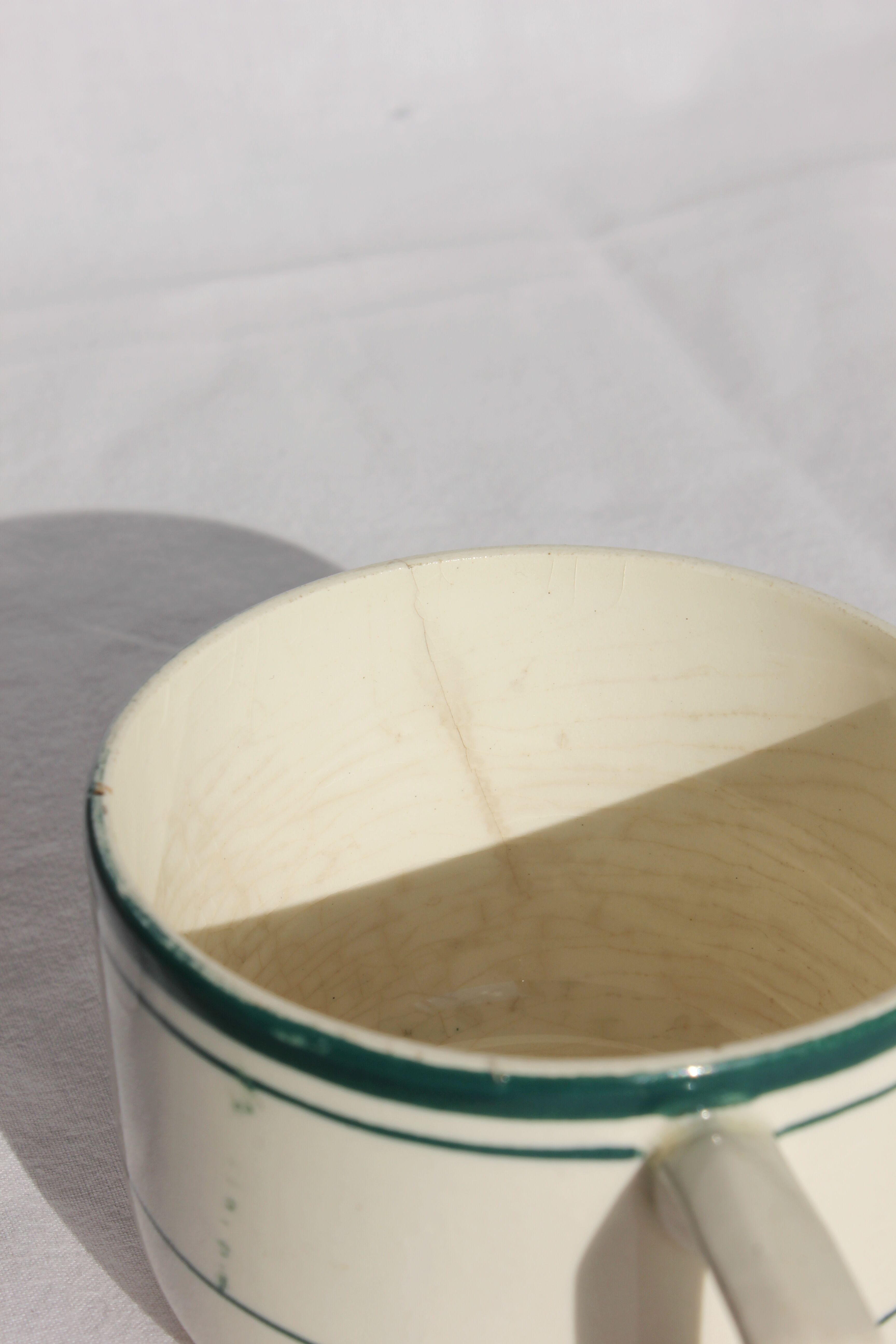 Saint Amand ironstone coffee cup