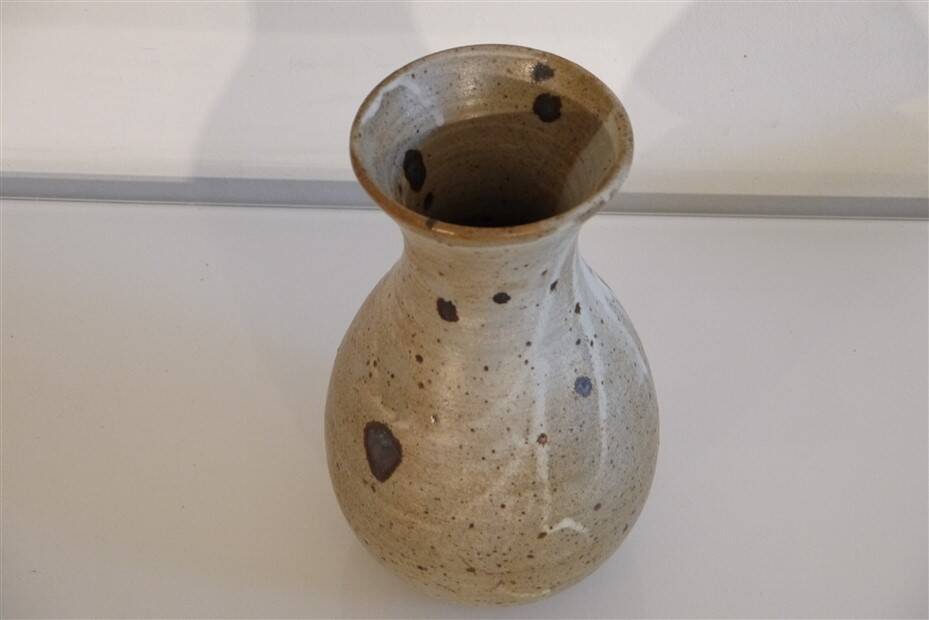 Vintage stoneware vase 1970