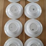 8 deep plates Sté Céramique Maestricht