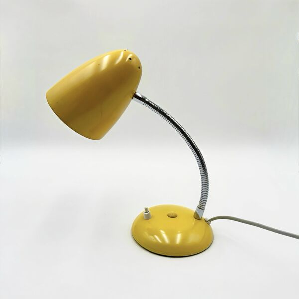Lampe cocotte jaune vintage Igor Paris