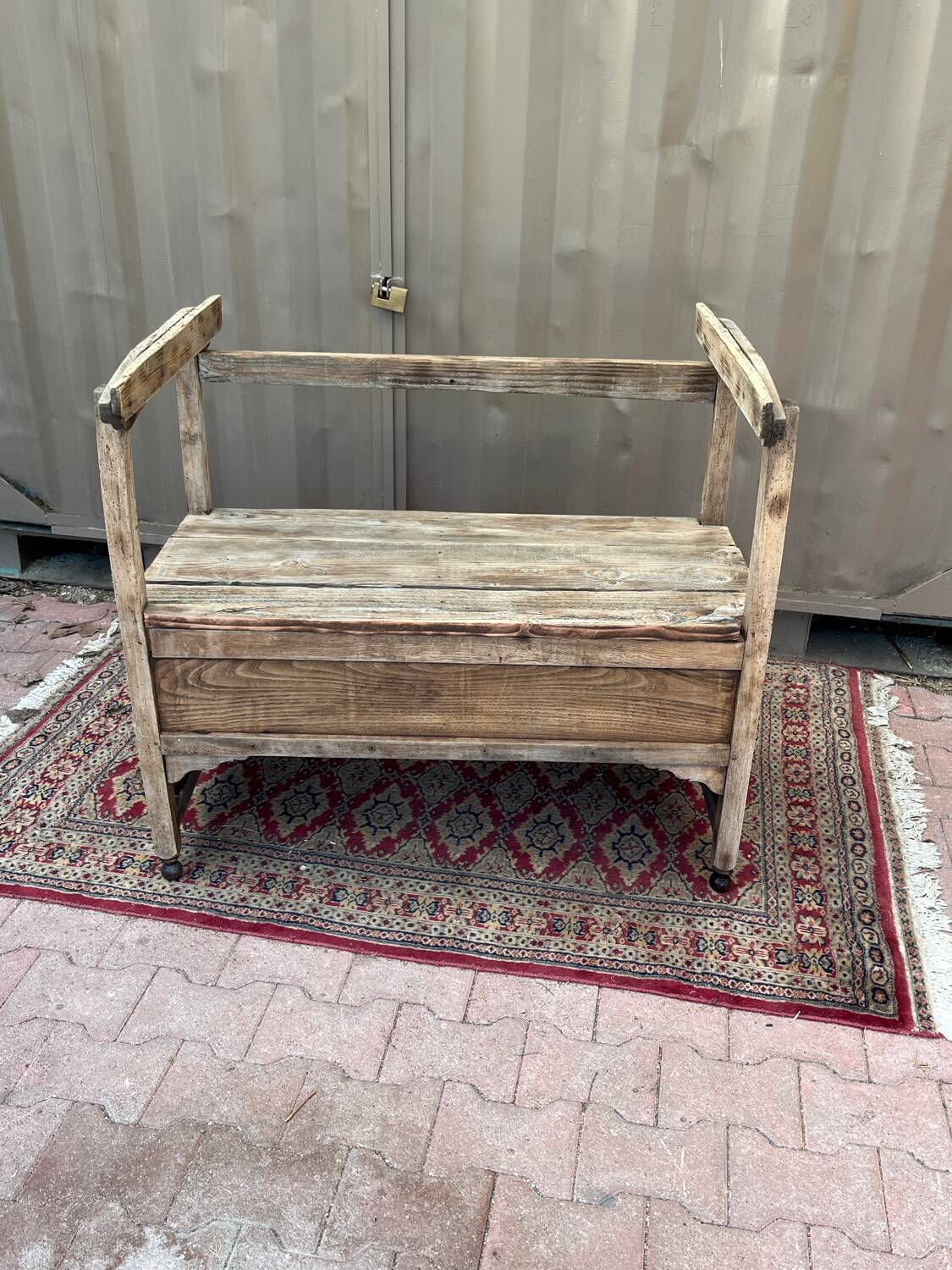 Old wooden bench