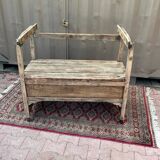 Old wooden bench