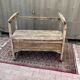Old wooden bench