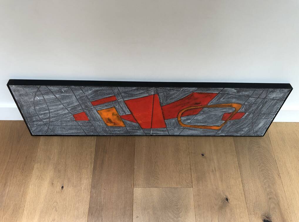 Vintage Cloutier ceramic console 1960