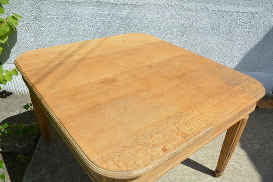 Table for dining with extension