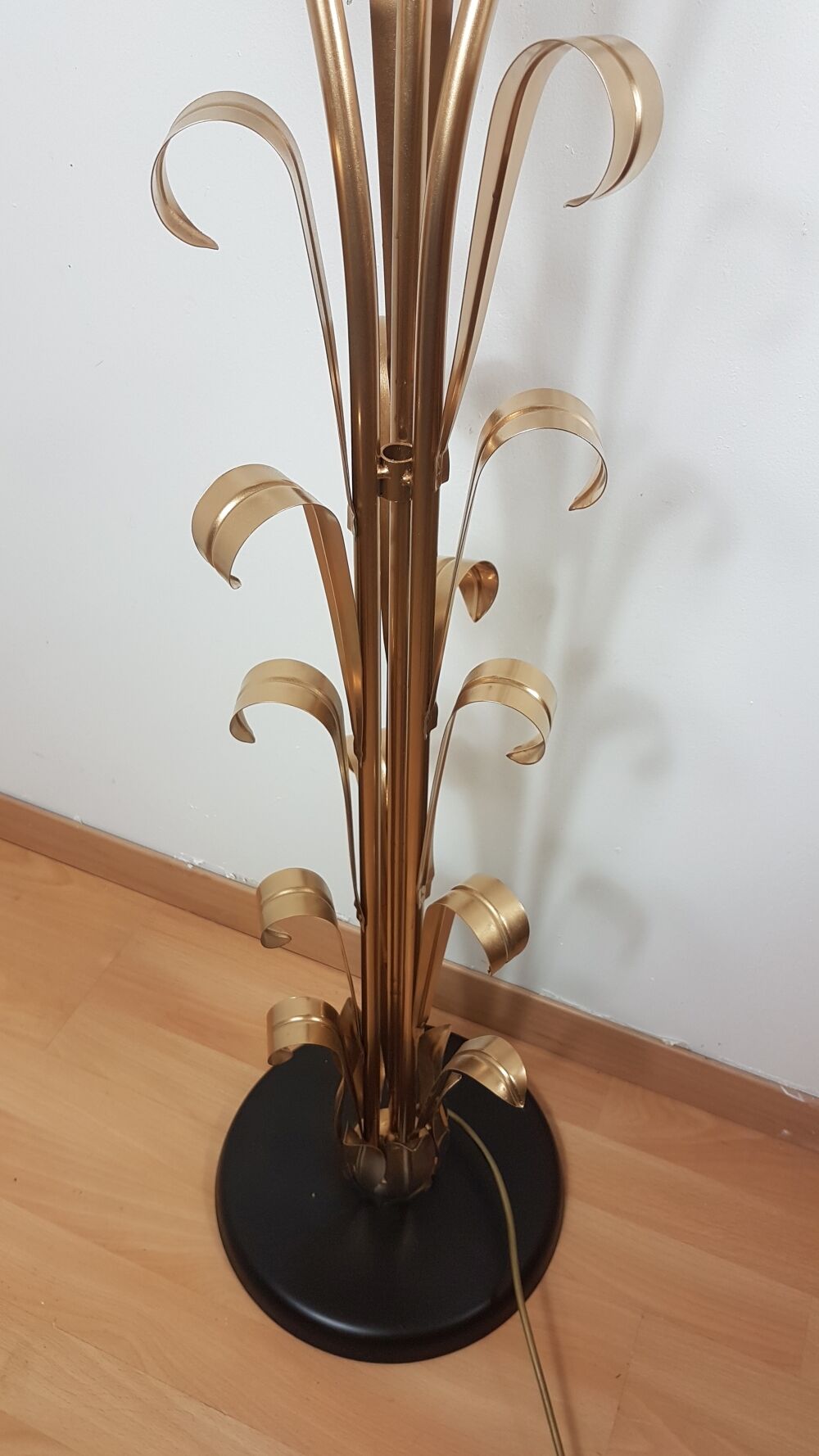 Vintage metal lamppost