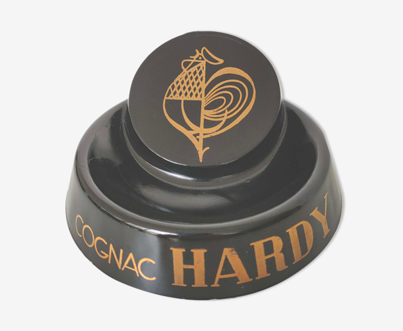 Ashtray Cognac Hardy opaline black