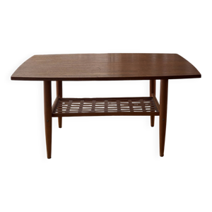 Table basse en teck avec