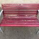 Banc de jardin 2 places en bois massif et acier Hespéride