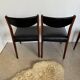 Lot de 4 chaises vintage scandinaves